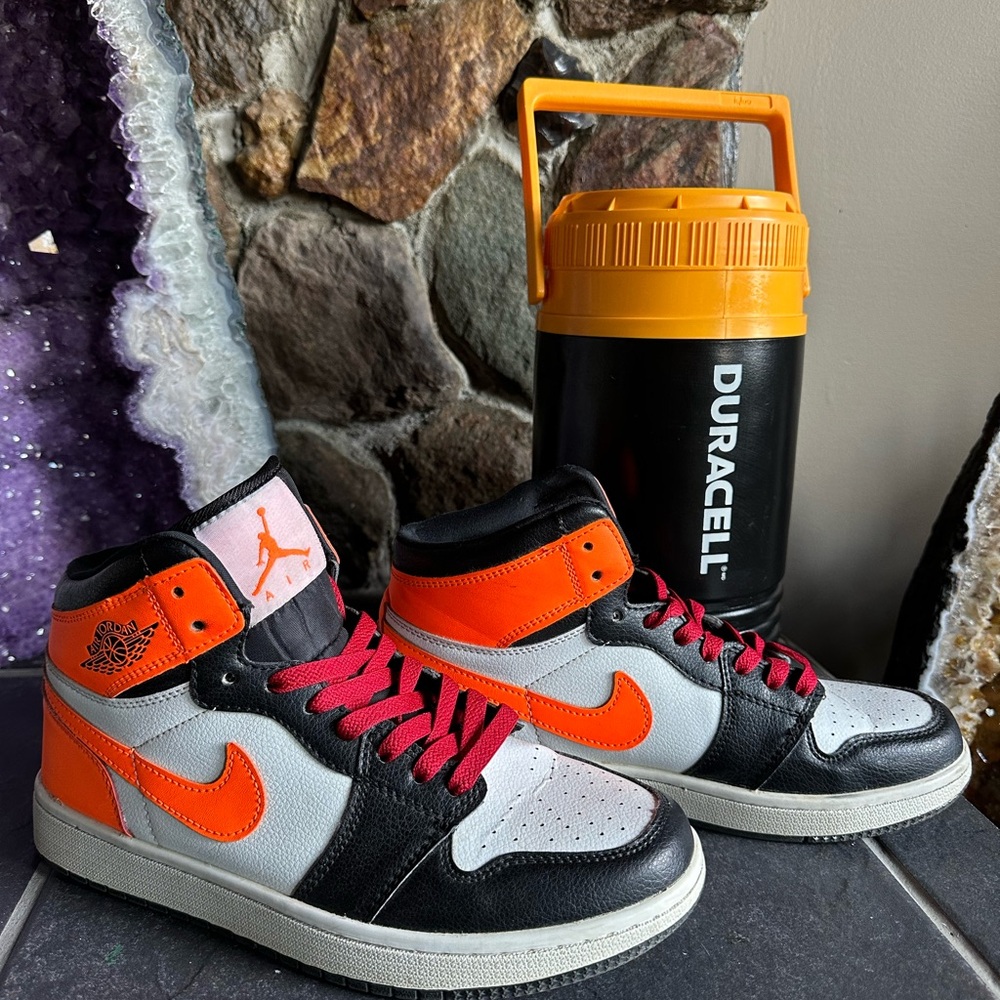 Nike Jordan air shoes bundle with Duracell novelty water cooler